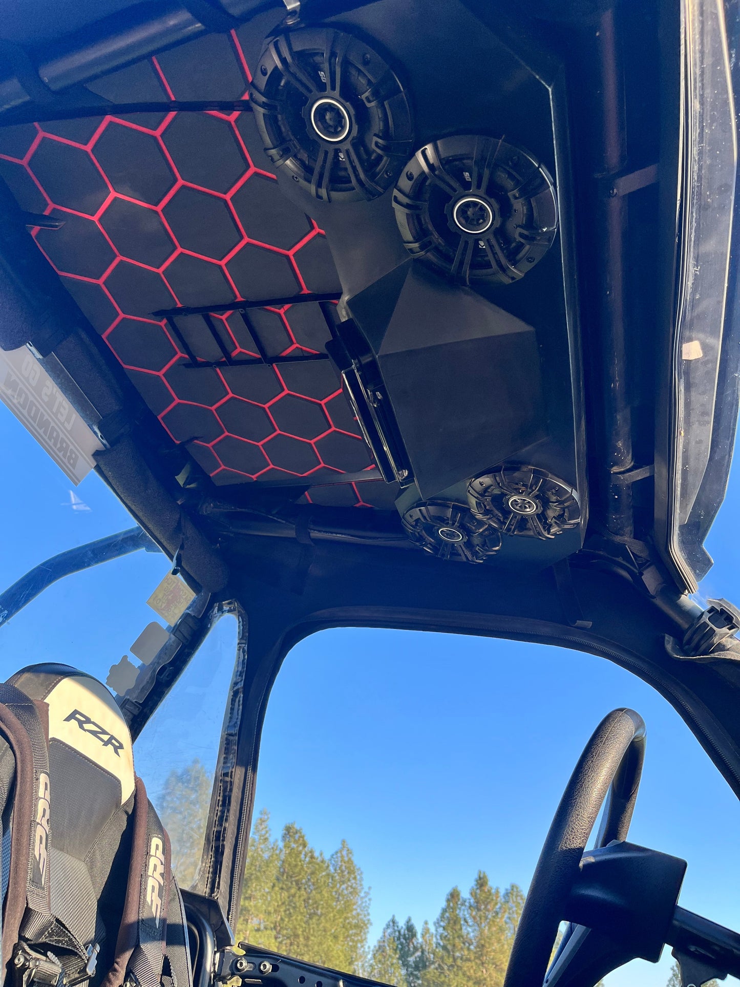 Polaris RZR 2-Seater Headliner + Door Accent Panel Kit